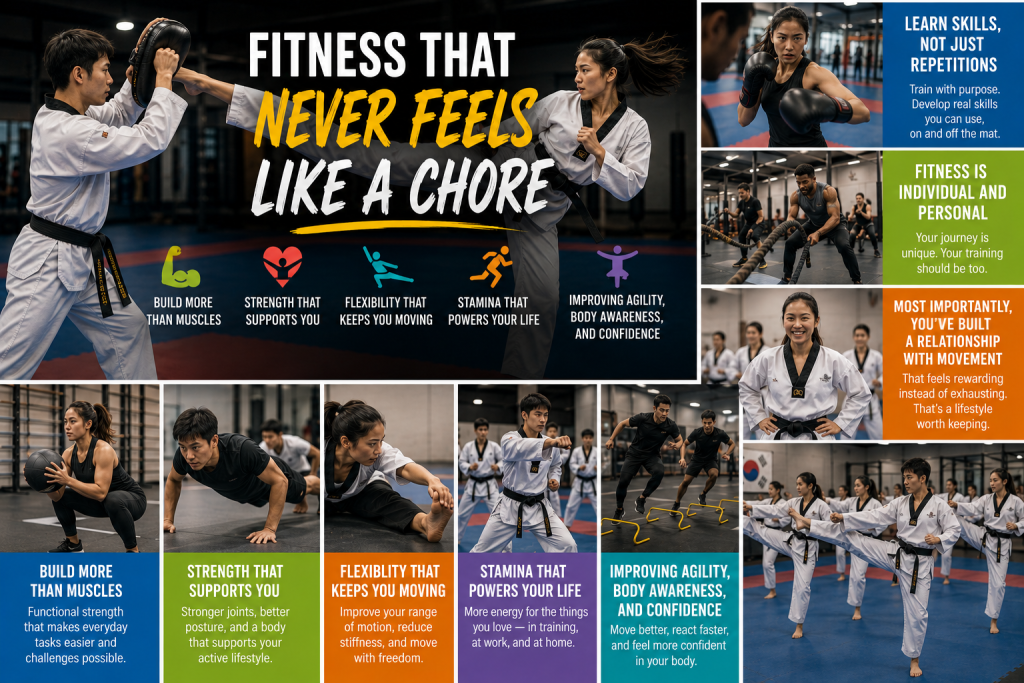 make fitness not a chore whilst getting fit and learning a constructive training program 
