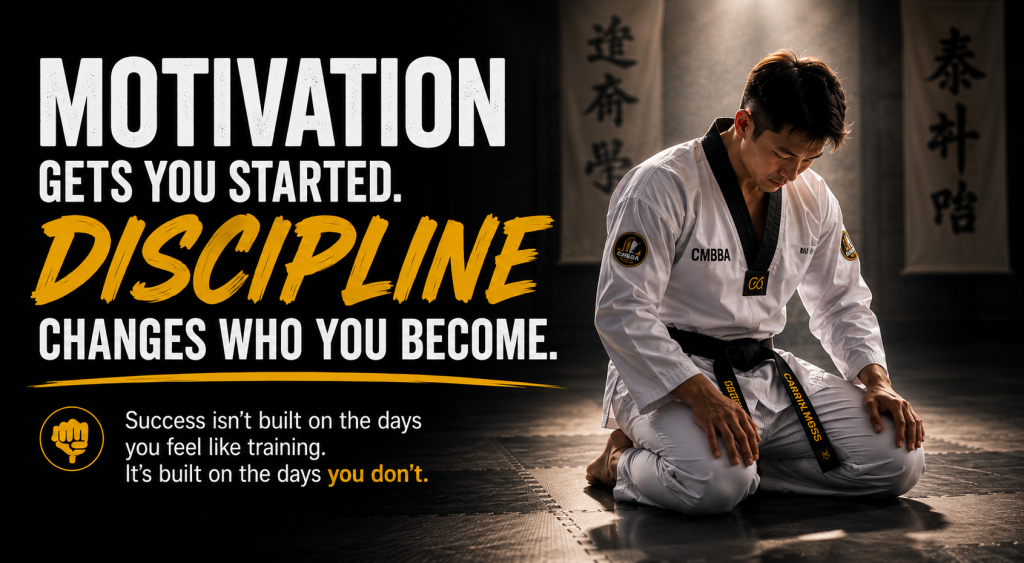 Motivation is a great start but it takes discipline to continue the journey to success, use the two together