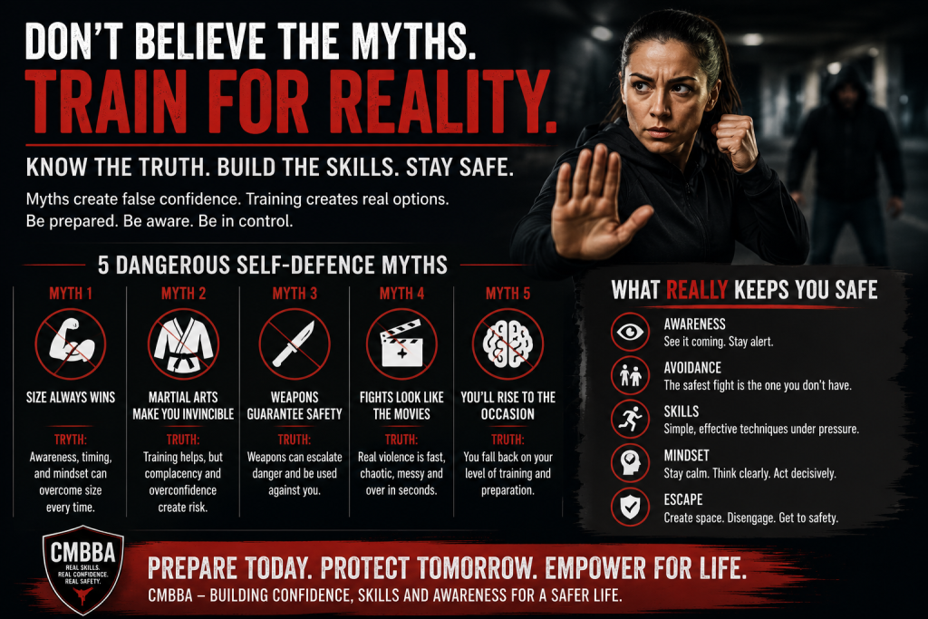 train for reality and break the myths that others do not understand