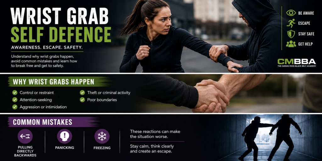 Why Wrist Grabs Happen: Understanding Wrist Grab Self Defence